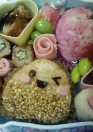 キャラ弁秋の味覚-レシピのメイン写真