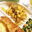 白菜&コーンのチキンチーズカレーペンネ☆