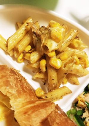 白菜&コーンのチキンチーズカレーペンネ☆-レシピのメイン写真