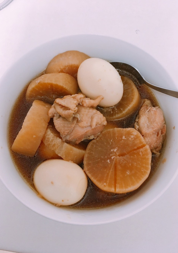 簡単♪炊飯器で鶏と大根の煮物-レシピのメイン写真