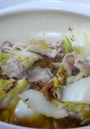 白菜と豚肉のまぐろフレーク煮-レシピのメイン写真