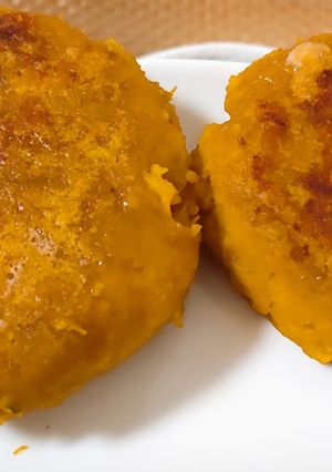 かぼちゃチーズいももち-レシピのメイン写真