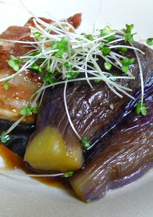 豚バラとなすの甘辛照り煮-レシピのメイン写真