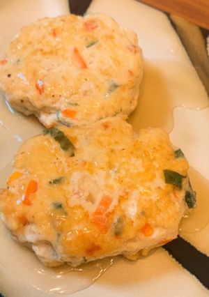 和風豆腐ハンバーグ【冷凍保存可】-レシピのメイン写真