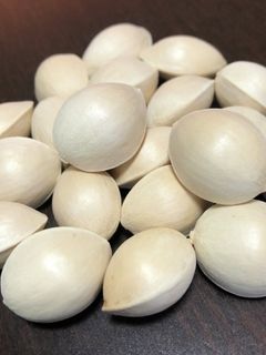 ジップロックと牛乳パックで銀杏の下処理-レシピのメイン写真