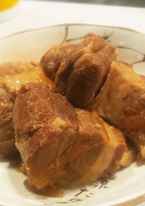 我が家の豚バラ角煮-レシピのメイン写真