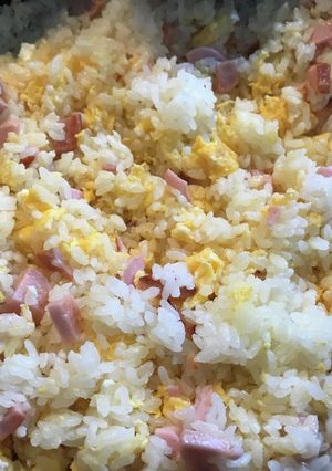 かんたん魚肉マヨバターチャーハン-レシピのメイン写真