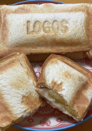 はちみつりんごホットサンド-レシピのメイン写真