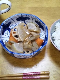 れんこん煮物-レシピのメイン写真