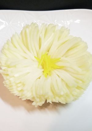 辛くない!菊花かぶ~柚子風味の甘酢漬け-レシピのメイン写真