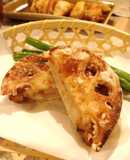 神楽坂の味♪レンコンの海老はさみ揚げ