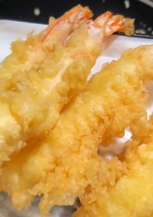 衣サクサク美味しいえび天の揚げ方-レシピのメイン写真