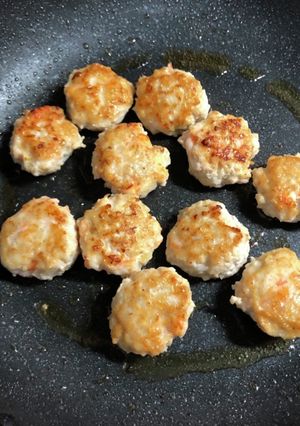 海老とレンコンのあっさり塩つくね-レシピのメイン写真