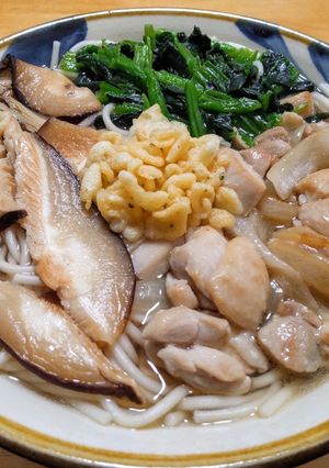 具材たっぷりの年越しうどん-レシピのメイン写真