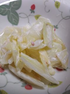 簡単♪お弁当副菜☆きゃべつの梅マヨ和え-レシピのメイン写真