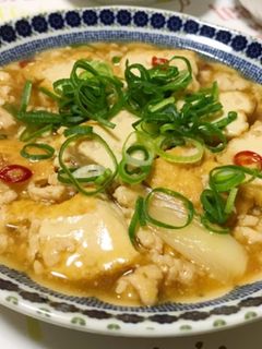 厚揚げのそぼろ煮-レシピのメイン写真