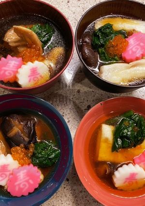 敏子のお雑煮-レシピのメイン写真