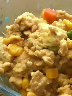ミックスベジタブルのいり豆腐-レシピのメイン写真