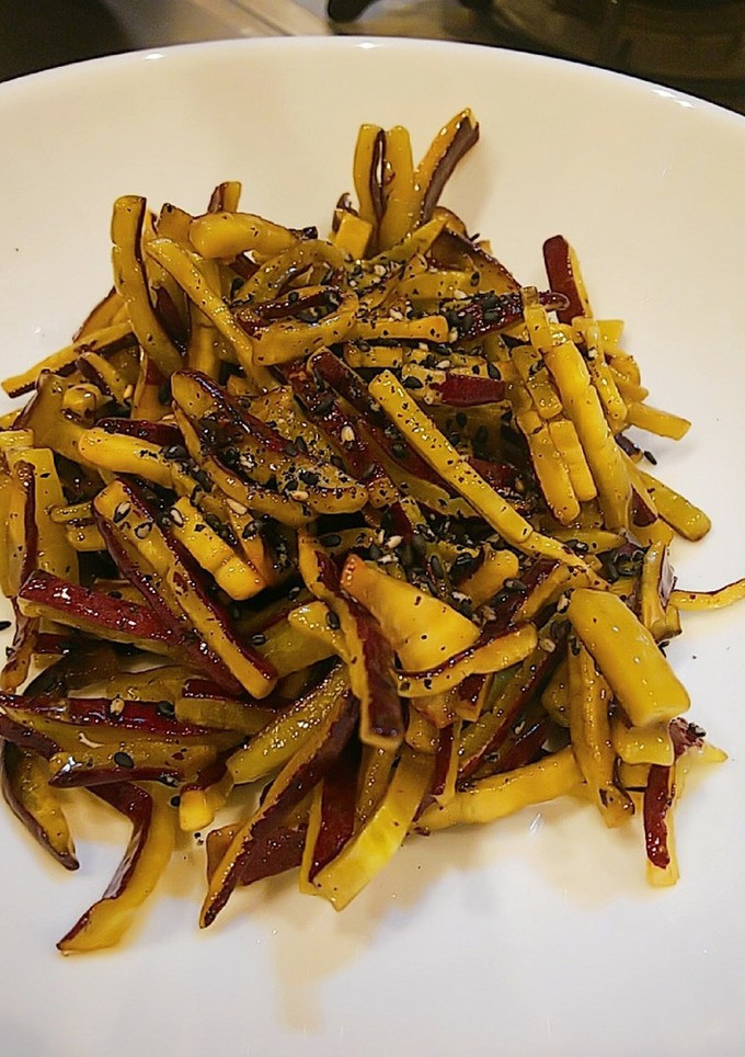 始末の料理。さつまいもの皮で芋けんぴ-レシピのメイン写真