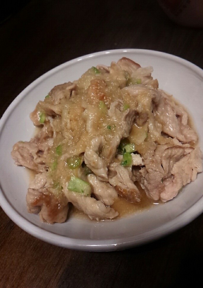 大根を纏う♡めんつゆで豚肉のみぞれ煮-レシピのメイン写真