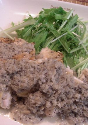 キノコのペーストでチキンソテー★-レシピのメイン写真