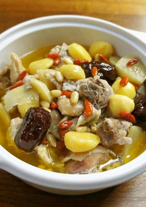 鶏のぶつ切り肉で参鶏湯-レシピのメイン写真