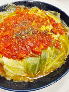 レンジで!巻かないロールキャベツ-レシピのメイン写真
