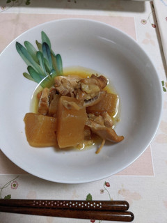ホットクックで鶏もも肉と大根の煮物-レシピのメイン写真