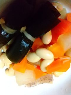 結び昆布五目豆-レシピのメイン写真