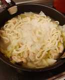【男の大雑把料理】おろし鶏野菜うどん鍋