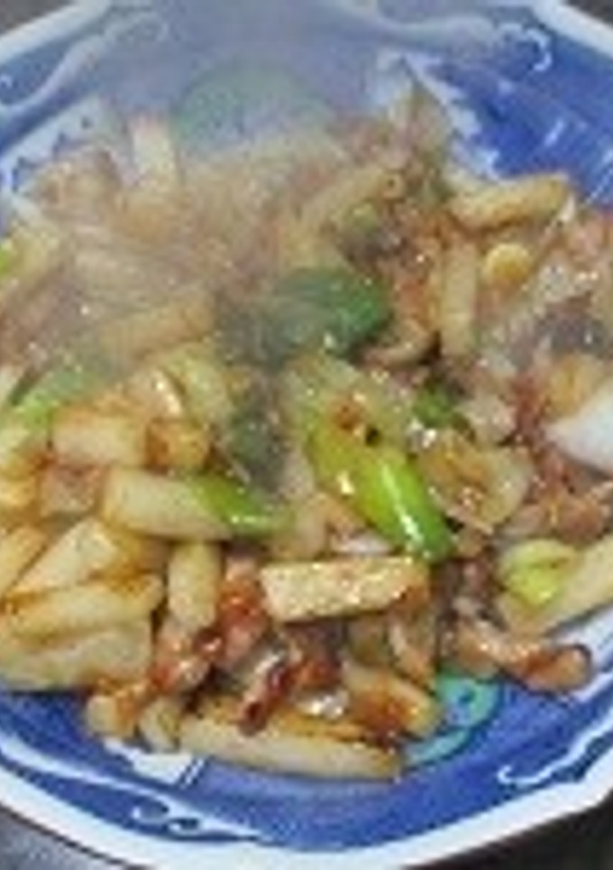 余り大根と豚肉のオイスター炒め-レシピのメイン写真