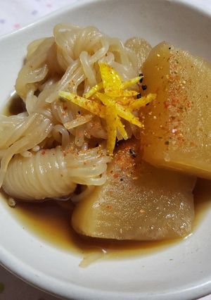 基本の和食！大根と白滝の味染み込む煮物-レシピのメイン写真