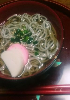 シンプルに！年越し蕎麦-レシピのメイン写真