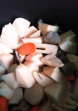 電気圧力鍋で筑前煮-レシピのメイン写真