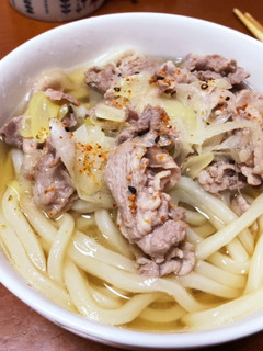あっさり☆豚肉とねぎのうどん-レシピのメイン写真