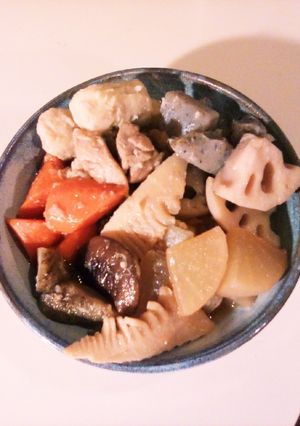 簡単☆煮込10分 我が家の田舎風筑前煮-レシピのメイン写真
