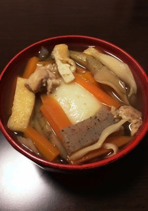 山形のお雑煮-レシピのメイン写真