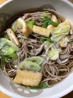 あったかい蕎麦-レシピのメイン写真