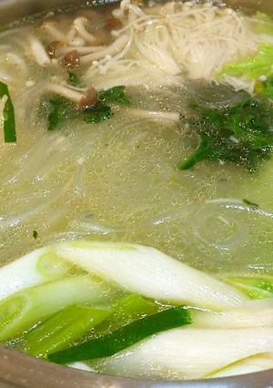 親鳥で鶏塩ちゃんこ鍋☆簡単-レシピのメイン写真