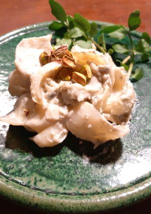 ゆり根のブルーチーズソース-レシピのメイン写真