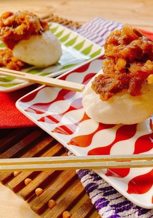焼き餅デーツあん-レシピのメイン写真