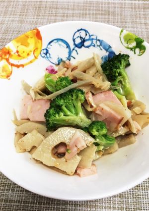 レンコンとごぼうのサラダ-レシピのメイン写真