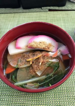 お雑煮 2〜3人分-レシピのメイン写真
