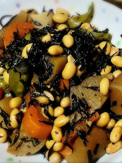 味の染み込む大根とひじきの煮物-レシピのメイン写真