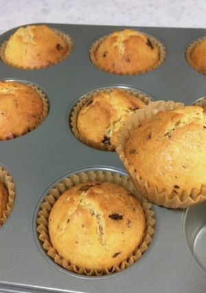 全粒粉半分♪基本のマフィン-レシピのメイン写真