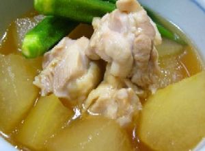 冷めてもおいしい♪鶏もも肉と冬瓜の煮もの-レシピのメイン写真