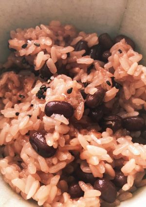 お赤飯3合-レシピのメイン写真
