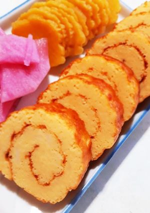 オーブンで焼くはんぺん伊達巻き-レシピのメイン写真