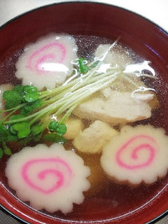 シンプル 雑煮-レシピのメイン写真