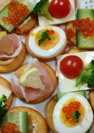 カナッペ-レシピのメイン写真